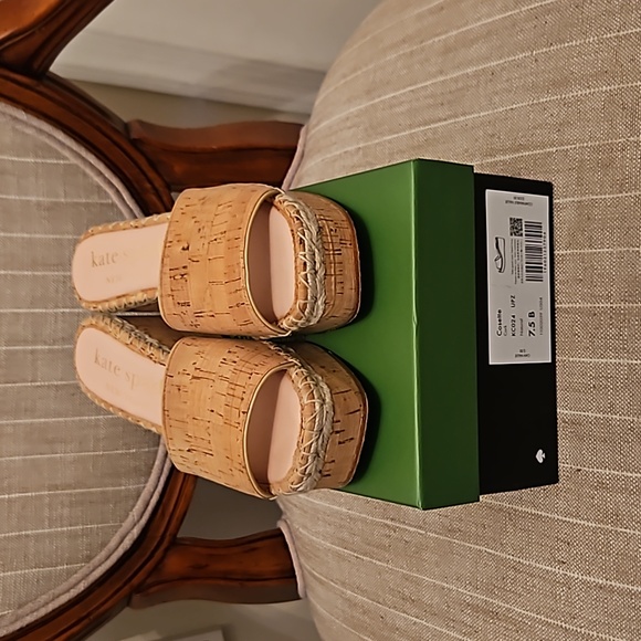 Kate spade Cosette natural wedge - Picture 3 of 9